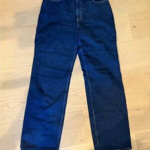 Abercrombie & Fitch Dark Blue Straight Jeans